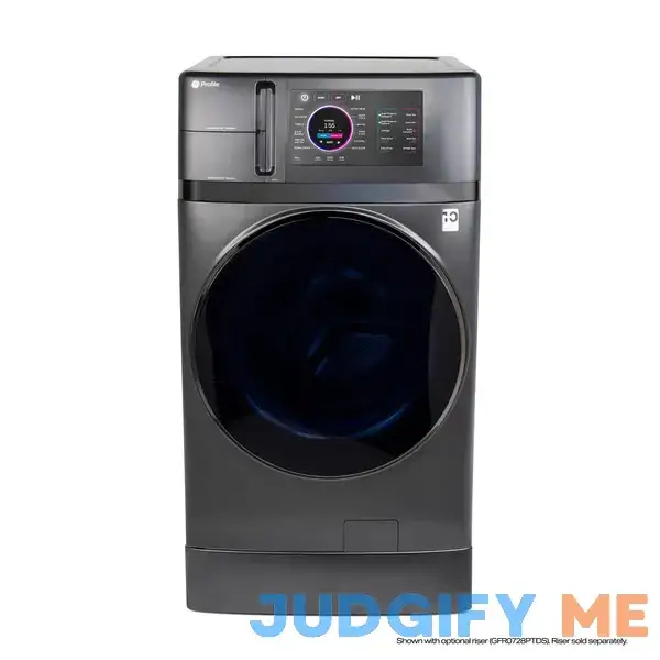 GE Profile 4.8 Cu. Ft. Capacity UltraFast Combo with Ventless Heat Pump Technology Washer/Dryer PFQ97HSPVDS GE Profile 4.8 Cu. Ft. Capacity UltraFast Combo with Ventless Heat Pump Technology Washer/Dryer PFQ97HSPVDS