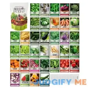 Gardeners Basics Survival Vegetable Seeds Garden Kit Over 16