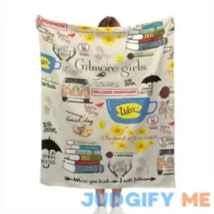 Gilmore Girls Throw Blanket Flannel Blanket Ultra-Soft Fleece Throw Blanket Suitable for All Seasons Couch Bed Living Room