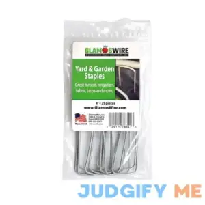 Glamos Wire Staple Garden Square 4X1X4IN