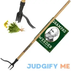 Grampa's Weeder The Original Stand Up Weed Puller Tool with Long Handle