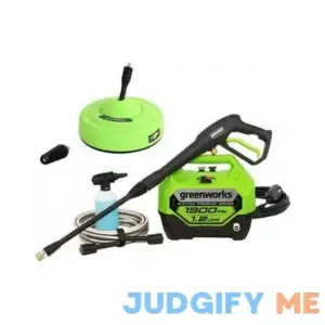 Greenworks 1900 PSI 1.2 GPM Electric Pressure Washer Combo Kit