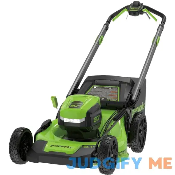 Greenworks 80 Volt 21-Inch Self-Propelled Lawn Mower Greenworks 80 Volt 21-Inch Self-Propelled Lawn Mower
