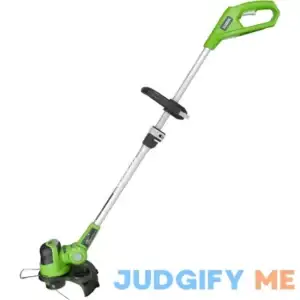 Greenworks POWERALL 12" 24V Cordless String Trimmer Edger Kit with 2.0Ah Battery & Charger