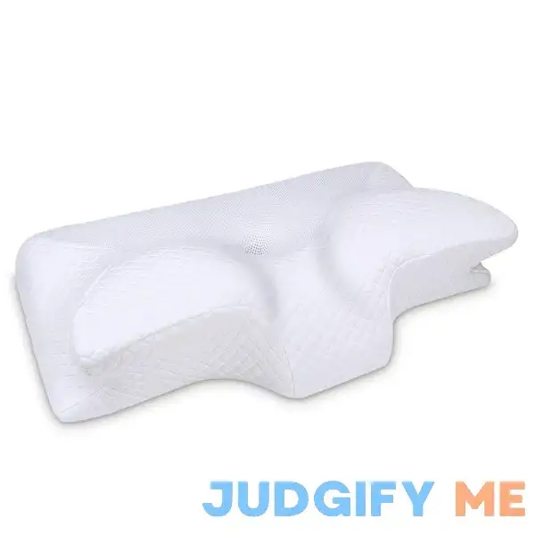 HOMCA Memory Foam Cervical Pillow for Sleeping Neck Pillow for Pain Relief Ergonomic Orthopedic Contour Pillow HOMCA Memory Foam Cervical Pillow for Sleeping Neck Pillow for Pain Relief Ergonomic Orthopedic Contour Pillow