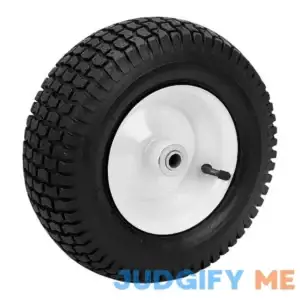 Haul-Master 13 in. Pneumatic Tire with White Hub