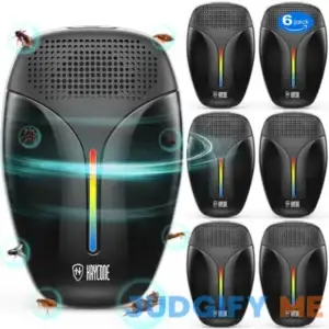 Haycone 2023 Upgraded Version Ultrasonic Pest Repeller Indoor Ultrasonic Repellent for Roach