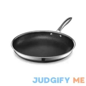 HexClad Hybrid Stainless Steel Frying Pan