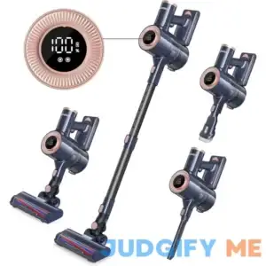 Homeika Cordless Vacuum Cleaner 20KPa 8-in-1 Powerful Suction Vacuum with LED Display