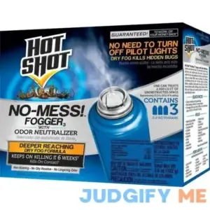 Hot Shot No Mess! Fogger with Odor Neutralizer Kills Carpenter Ants