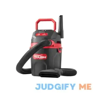 Hyper Tough 1.5 Gallon 2 Peak HP Poly Wet/Dry Vacuum