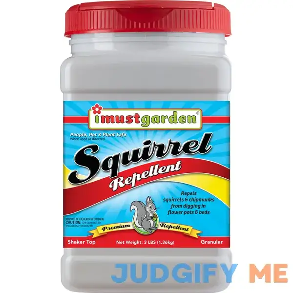 I Must Garden Squirrel Repellent 3lb Granular I Must Garden Squirrel Repellent 3lb Granular