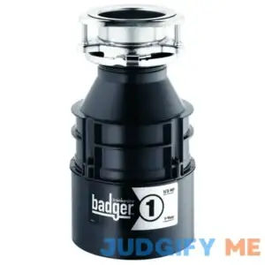 InSinkErator Badger 1 with Cord Garbage Disposal 1/3 HP