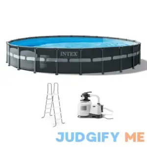 Intex 24' x 52" Ultra XTR Frame Round Swimming Pool Set with Sand