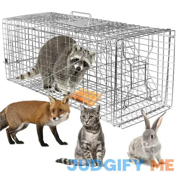 KOCASO Large Live Animal Trap Cage KOCASO Large Live Animal Trap Cage