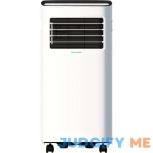 Keystone 7000-BTU DOE (115-Volt) White Vented Portable Air Conditioner with Remote Cools 300-sq ft | KSTAP07PHA