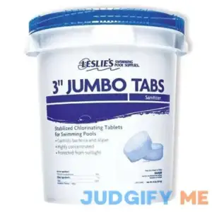Leslie's 3-Inch Jumbo Chlorine Tablets for Swimming Pools