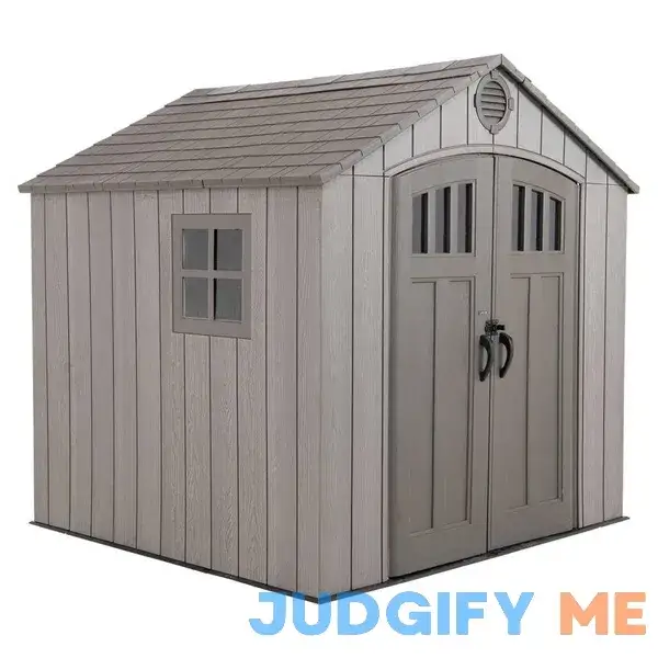 Lifetime 8 ft. x 7.5 ft. Outdoor Storage Shed Lifetime 8 ft. x 7.5 ft. Outdoor Storage Shed
