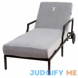Linum Home Textiles Personalized Standard Size Chaise Lounge Cover