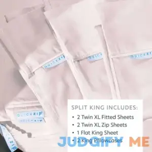 Luxury Zip Sheets Sateen