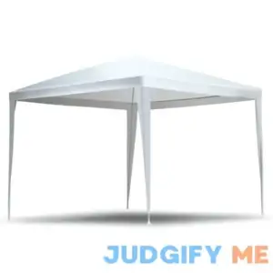 MGHH Party Tent 10 feet x 10 feet Gazebo Canopy Outdoor Tent for Parties Waterproof UV Protection Pavilion for Wedding