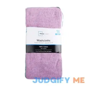 Mainstays 18 Cotton Terry Thin Washcloths Rags