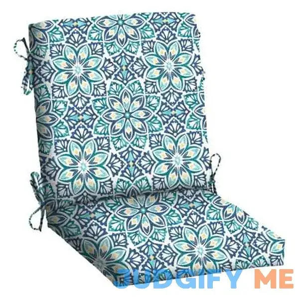 Mainstays 43 inch x 20 inch 1-piece Decorative Outdoor Dining Chair Cushion Mainstays 43 inch x 20 inch 1-piece Decorative Outdoor Dining Chair Cushion