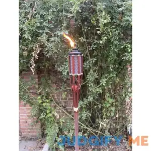 Mainstays 57in Bamboo Torch with Fiberglass Wick