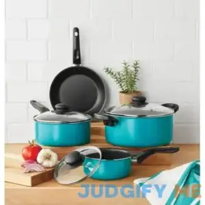 Mainstays 7 Piece Non-Stick Cookware Set