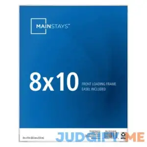 Mainstays 8x10 Front Loading Basic Tabletop Picture Frame