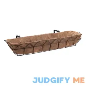 Mainstays Arches Metal Window Box with Coco-Fiber Liner