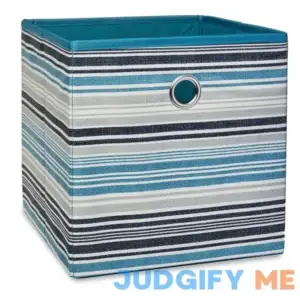 Mainstays Collapsible Cube Fabric Storage Bins