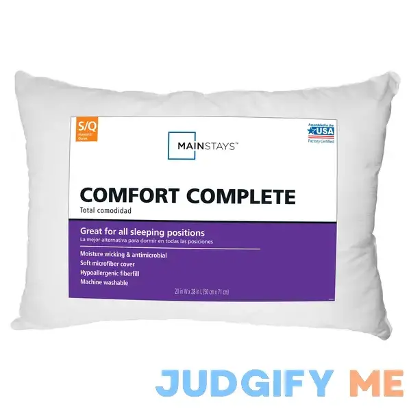 Mainstays Comfort Complete Bed Pillow Mainstays Comfort Complete Bed Pillow