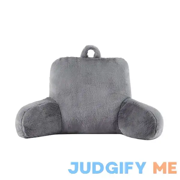 Mainstays Faux Fur Plush Bedrest Pillow Mainstays Faux Fur Plush Bedrest Pillow