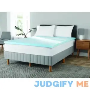Mainstays Memory Foam Mattress Topper