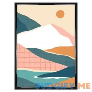 Mainstays Rounded Black Poster Picture Frame 20x28