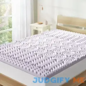 Mellow 5-Zone Memory Foam Mattress Topper