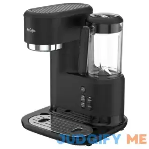 Mr. Coffee Single-Serve Iced and Hot Coffee Maker and Blender with 2 Tumblers
