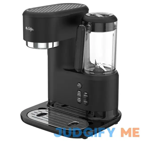 Mr. Coffee Single-Serve Iced and Hot Coffee Maker and Blender with 2 Tumblers Mr. Coffee Single-Serve Iced and Hot Coffee Maker and Blender with 2 Tumblers