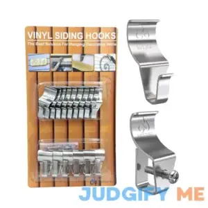 NACETURE Vinyl Siding Hooks Outdoor Hooks for Hanging