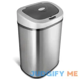 Nine Stars 21.1 Gallon Trash Can Motion Sensor Touchless Kitchen Trash Can