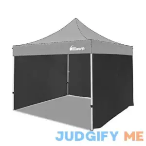 OLILAWN Instant Canopy Tent SideWalls with Silver Coating for 10x10 FT Pop Up Canopy
