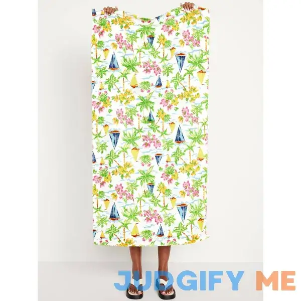 Old Navy Women's Outtek Printed Beach Towel Old Navy Women's Outtek Printed Beach Towel