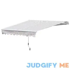 Outsunny Manual Retractable Awning Patio