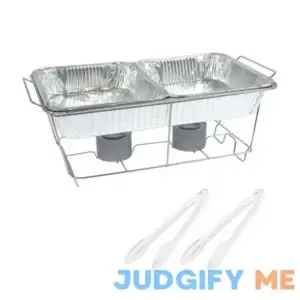 Party City Party Dimensions 8-Piece Chafing Dish Buffet Set
