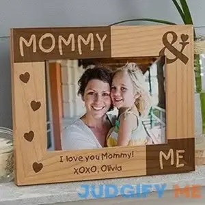 Personalized Picture Frames - Mommy & Me 4x6 - Unique Mother's Day Gifts