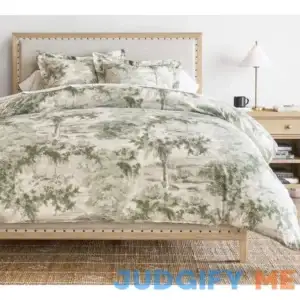 Pottery Barn Jardin Toile Duvet Cover