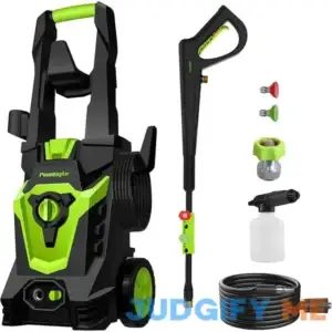 PowRyte Electric Pressure Washer Foam Cannon 2 Different Pressure Tips