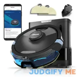 Premium Bundle - Matrix 2-in-1 Mopping Robot Vacuum with XL HEPA Self-Empty Base | Shark | WD2UPG1