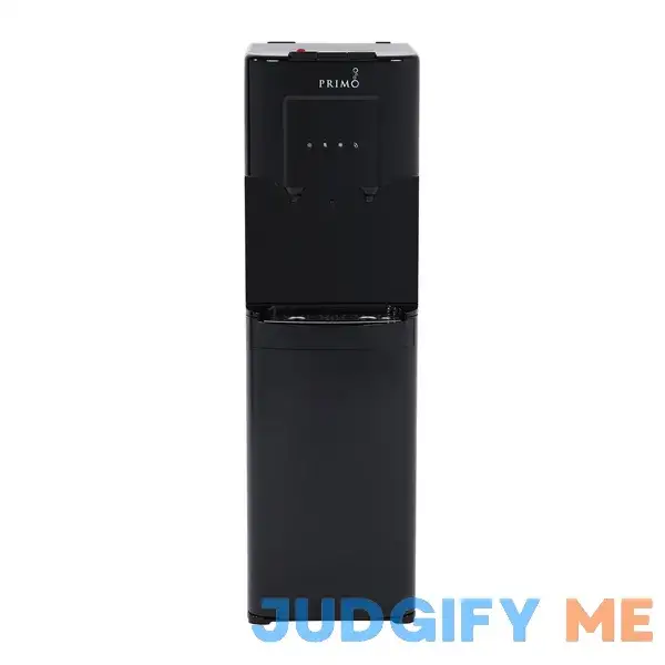 Primo Black Bottom-loading Cold and Hot Water Cooler Stainless Steel 601298 Primo Black Bottom-loading Cold and Hot Water Cooler Stainless Steel 601298